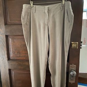 Burberry London linen Pants 12